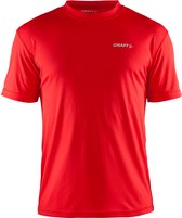 Craft Prime Running T-Shirt Heren - Rood | Maat: XL