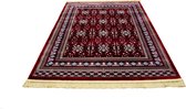 Flycarpets Isfahan Klassiek Oosters Medaillon Vloerkleed - Rood - 160x230 cm