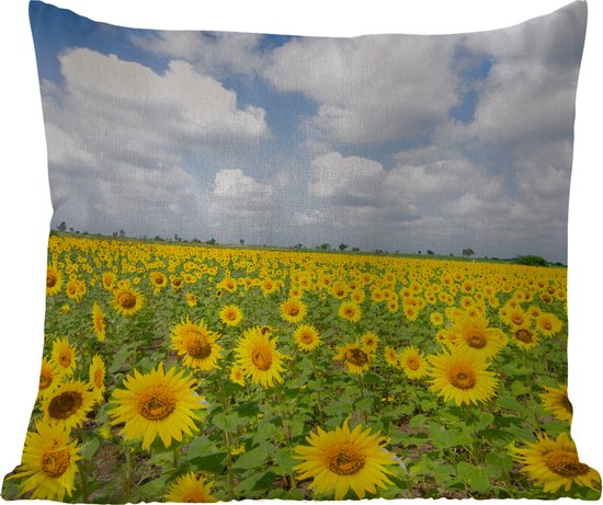 31 stuks vuilnisbakstickers, weerbestendig, zonnebloemen