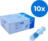 Romed 3-delige injectiespuiten steriel met cathetertip 200ML 100 stuks - Set van 10 doosjes Romed