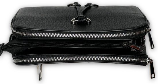Bear Design Croco Hand Schoudertas Bonnie Dove CR2172 | Lommers Lederwaren