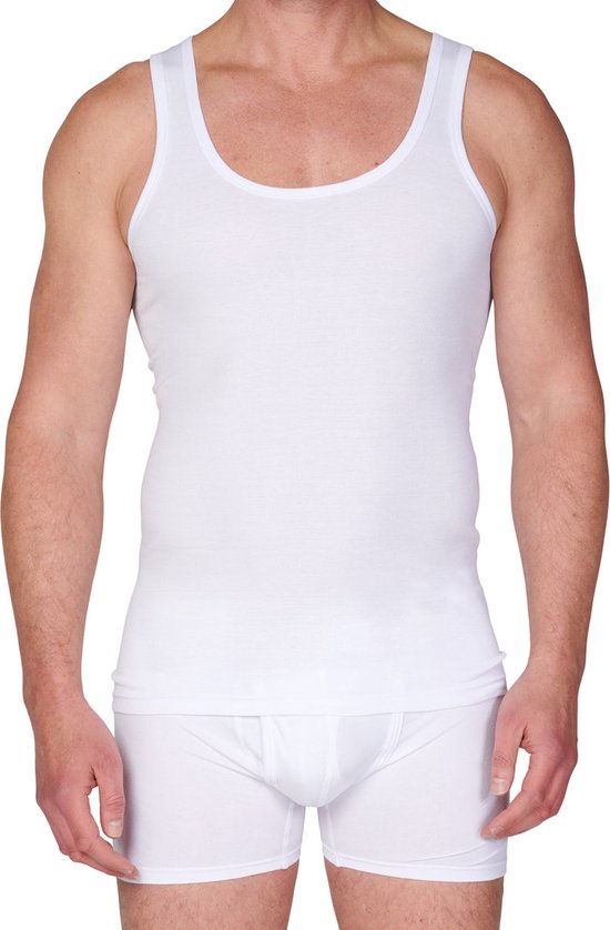 Beeren heren onderhemd - singlet wit, M3000 - 4XL