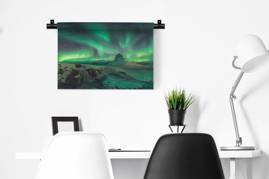 Tapisserie - Aurores boréales - Berg - Norvège - 60x40 cm - Tapisserie