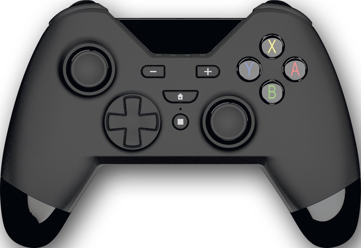 Gioteck - WX4 Draadloze Controller - Bluetooth Gamepad - Beweging & trillingsondersteuning - Ergonomisch - Zwart - Nintendo Switch/Switch Pro/PS3/PC