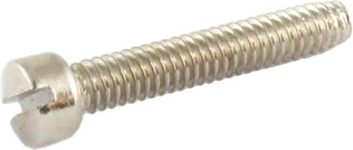 Allparts GS5453001 humbucker pole piece screws, nikkel, 6 stuks