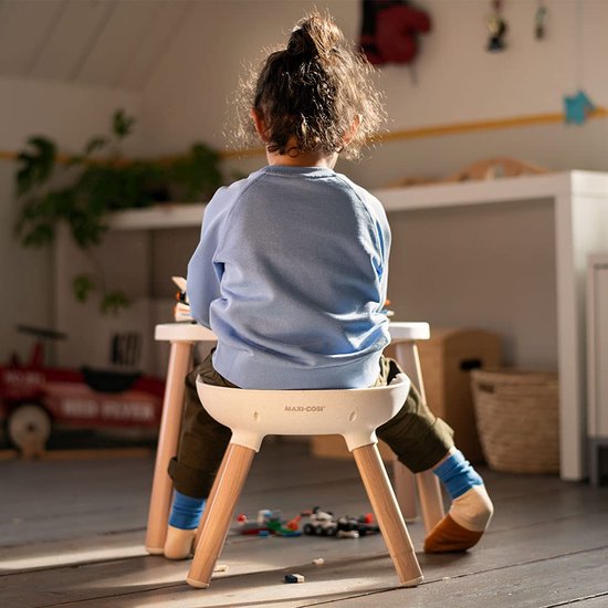 8-in-1 kinderstoel, verstelbare kinderstoel, kinderstoel die meegroeit met het kind, kinderstoel met tafel, vanaf ca. 6 maanden tot 5 jaar, 0-22 kg, Beyond Graphite (grijs) van Hauck — afbeelding 3