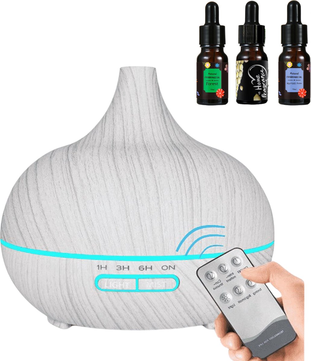 SensaHome ZEN300 Aroma diffuser - Met Etherische Oliën - Wit - SensaHome