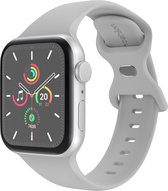 iMoshion Siliconen⁺ bandje voor de Apple Watch Series 1 / 2 / 3 / 4 / 5 / 6 / 7 / 8 / 9 / SE / Ultra (2) - 42 / 44 / 45 / 49 mm - Fog - Maat M/L