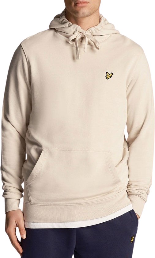 Lyle & Scott Pullover Hoodie Truien & Vesten Heren - Sweater - Hoodie - Vest- Beige - Maat XS