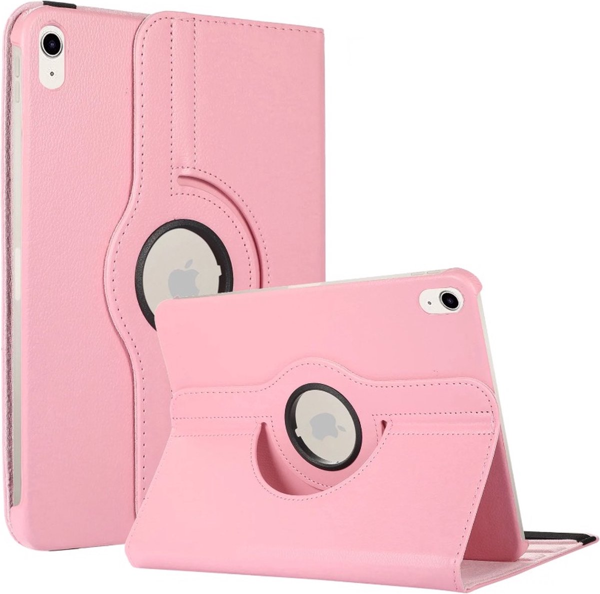 Waeyz - Hoes geschikt voor iPad Mini 2/3 - 360° draaibaar bookcase - Roze – 7.9 inch cover beschermhoes met standfunctie