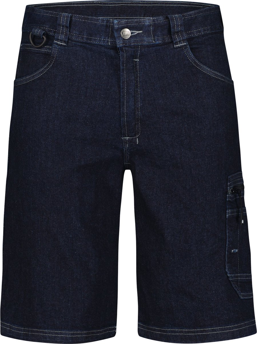 Jeanswerkshort met stretch