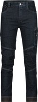DASSY® Osaka Jeans de travail stretch - maat 54 - BLEU JEAN/NOIR