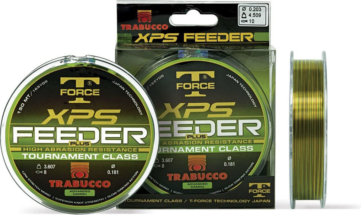 Trabucco T-Force XPS Method Feeder 150m - Maat : 0.20mm
