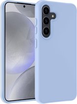 Hoesje Geschikt voor Samsung S24 Plus Hoesje Siliconen Case Hoes - Hoes Geschikt voor Samsung Galaxy S24 Plus Hoes Cover Case - Lichtblauw