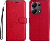 Coverup Book Case - Geschikt voor Xiaomi Redmi Note 13 Pro 4G / Poco M6 Pro 4G Hoesje - Rood
