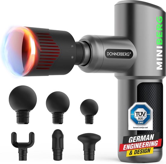 Massagegeweer Diep Weefselmassagegun met Koud en Warm - Massagegeweer - €345,95