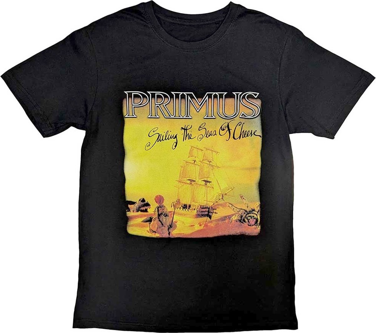 Primus - Sailing The Seas Of Cheese Heren T-shirt - M - Zwart