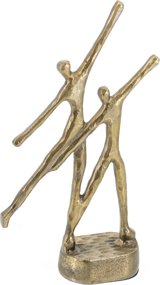 HomeBound by KY | Decoratie beeld dansers goud | decoratie beeldje goud