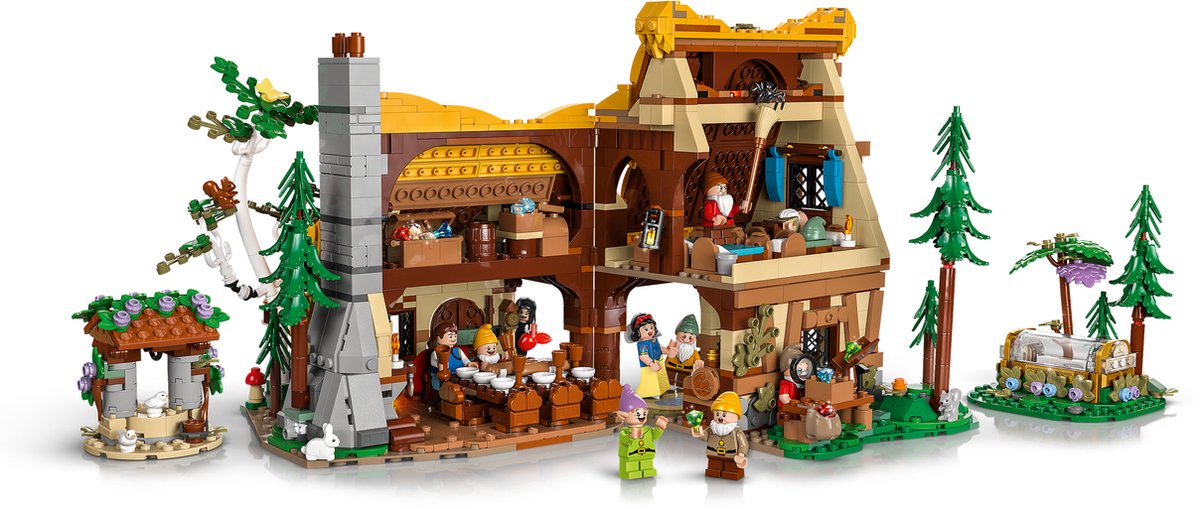 LEGO Disney Huisje van Sneeuwwitje en de zeven dwergen - 43242 — afbeelding 20