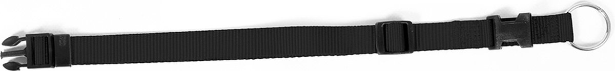 Duvoplus - Halsband Voor Dieren - Hond - Nylon Halsband Verstelbaar Xs-s - 22-35cm/10mm Zwart - 1st