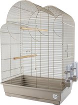 Cage pour oiseaux Mocha Eliza 54x34x75cm Moka