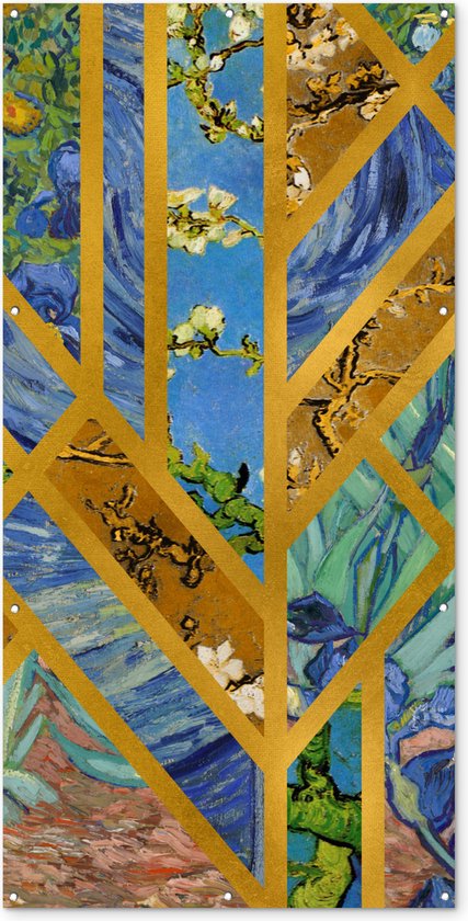 Schuttingposter Kunst - Vincent van Gogh - Oude meesters - 100x200 cm - Tuindoek