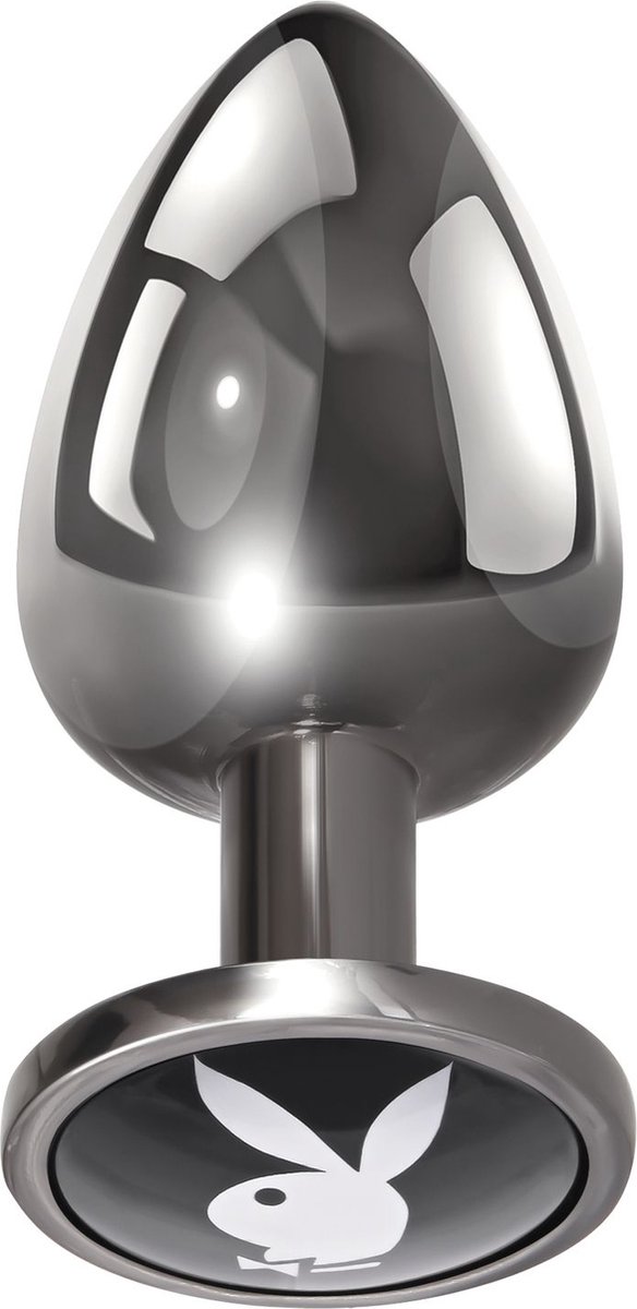 PLAYBOY PLEASURE - TUX ALUMINIUM BUTTPLUG - LARGE