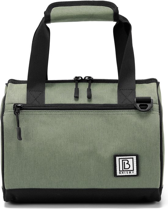Brisby 4 Laags Geïsoleerde Koeltas - Lunchtas 10 Liter - Groen van Brisby — afbeelding 2