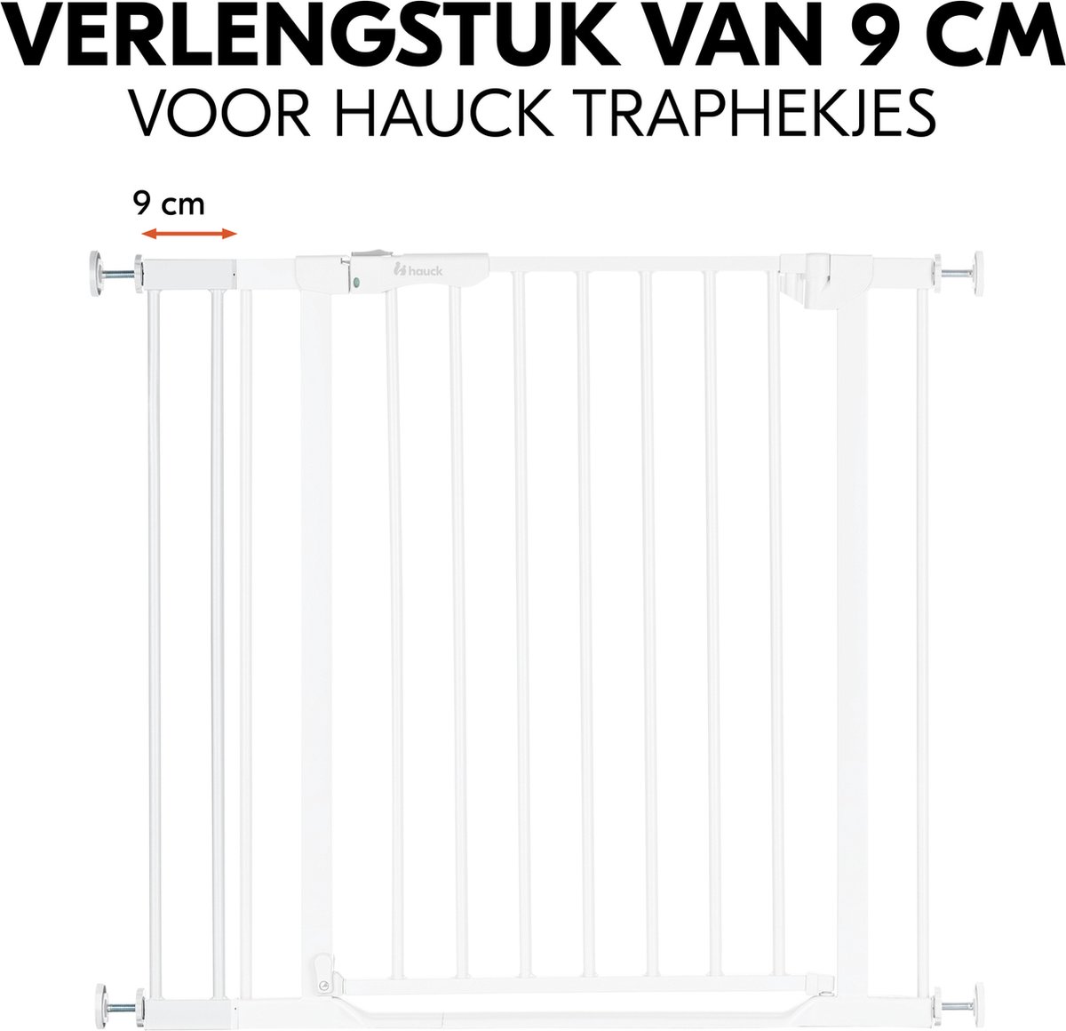 Hauck Safety Gate verlengstuk traphekje - 9 cm - Wit – foto 7