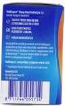 Zijkant Valdispert Slaap Smelttabletjes doosje. Zachte frisse smaak, geen kunstmatige kleurstoffen, vegan ingrediënten.