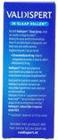 Zijpaneel Valdispert Slaap Spray: blauwe achtergrond, tekst over werking, ingrediënten en Valdispert als nr 1 supplement merk in Nederland.