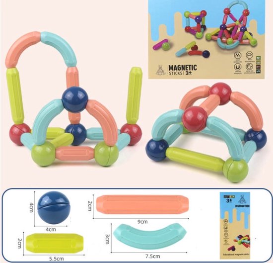 De glans van Magneet Balletjes behouden