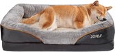Traagschuim Hondenmand 91x68cm- Orthopedisch - Met afneembare wasbare hoes - Waterproof – Antislip
