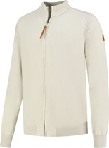 MGO Ian - Cardigan Homme Maille Fine - Beige - Taille XXL