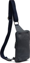 Chesterfield Cambridge Washed Waxed Pull Up Crossbodybag - Navy