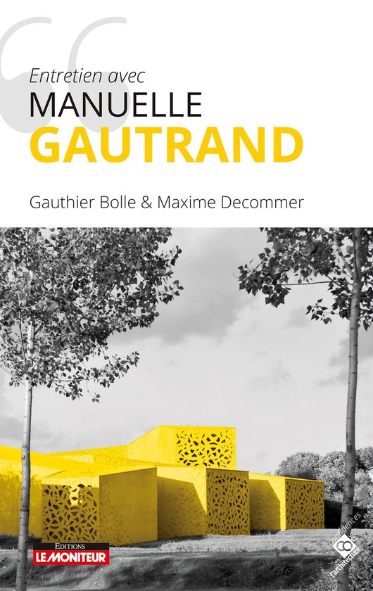 Entretien avec Manuelle Gautrand - cover