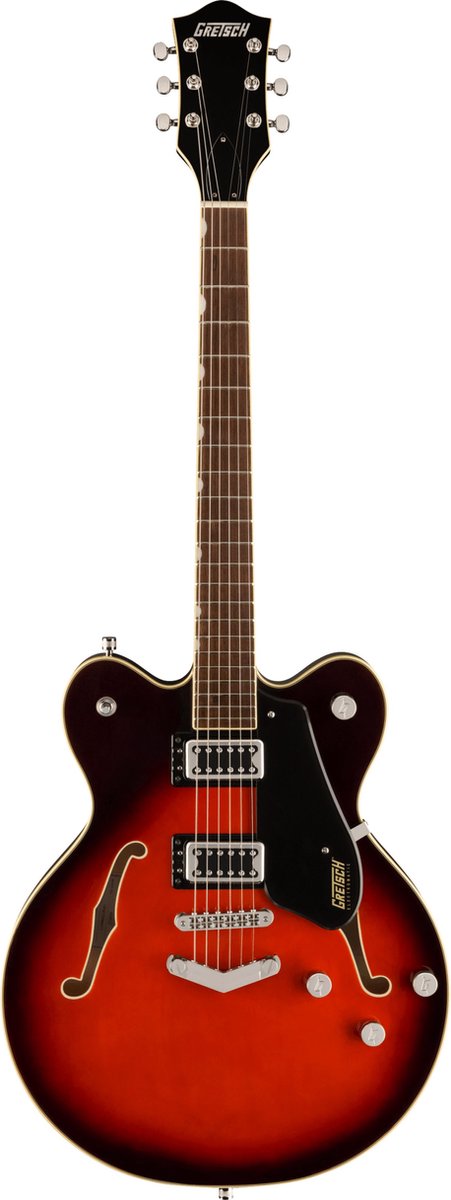 Gretsch G5622 Electromatic Center Block Claret Burst semi-akoestische gitaar
