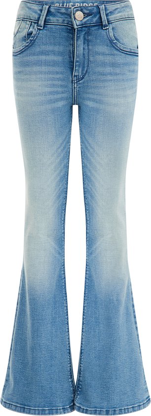 WE Fashion Meisjes flared jeans met stretch - Maat 146