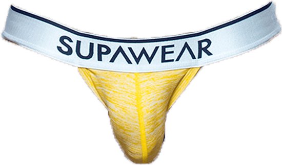 Supawear HERO Jockstrap Yellow - MAAT M - Heren Ondergoed - Jockstrap voor Man - Mannen Jock