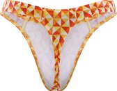 Olaf Benz Zwemstring - 9312 Orange - maat L (L) - Heren Volwassenen - Polyamide- 1-09378-9312-L