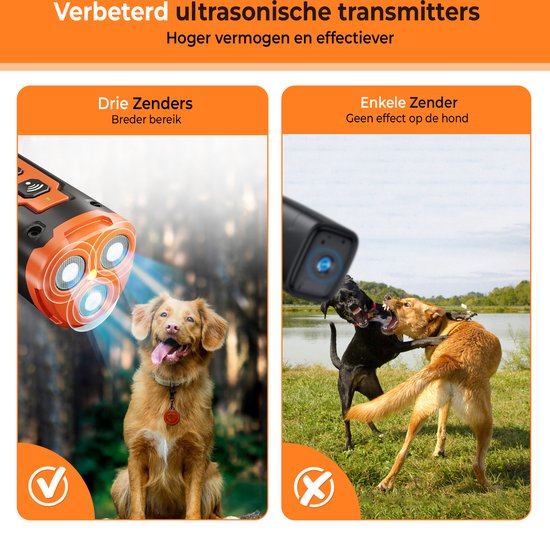 Köpek kovucu ultrasonik Chaser dur Bark eğitmen Anti Barking elektronik köpek De