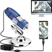 Microscoop - Wetenschap - Digitale Microscoop - Incl. Camera - Compatible met Smartphone - Elektrisch