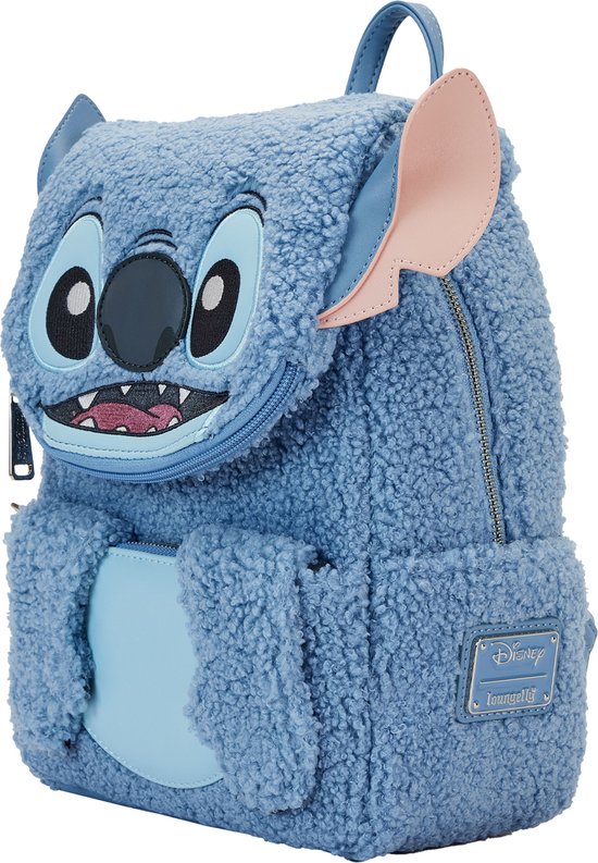 Loungefly - Mini sac à dos Disney Stitch Plush Pocket | bol