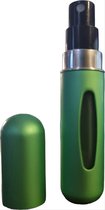 CHPN - Parfumflesje - Hervulbaar Parfumflesje - Verstuiver - Reisflesje - Mini Meeneem flesje - Reisparfum - Groen