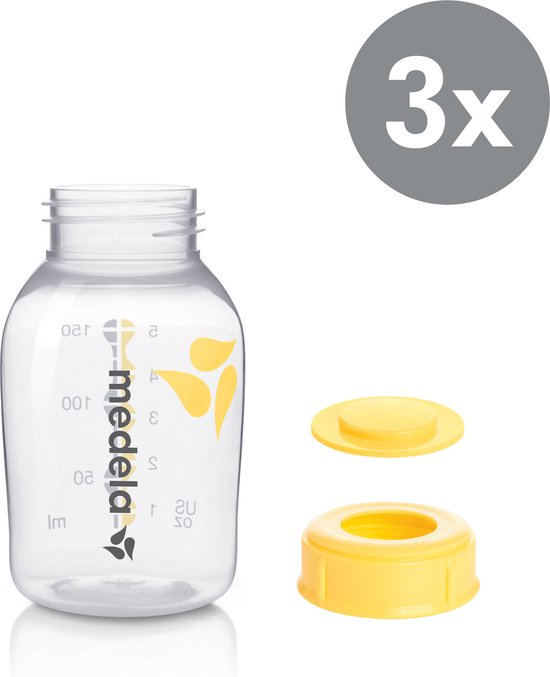 Medela flesjes voor het bewaren van moedermelk | BPA-vrij | Verpakking van  3x 150 ml | bol