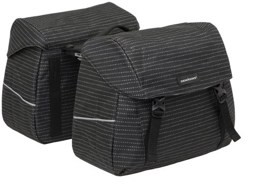 New Looxs Joli Double Nomi Dubbele Fietstas MIK - 37 liter - Zwart van New Looxs — afbeelding 5