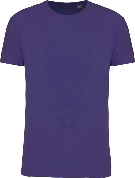 Lot de 3 T-shirts unisexes Organic Premium col rond 'BIO190' Kariban Deep Purple - XXL