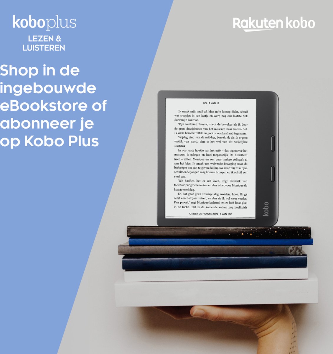 Étui SleepCover pour Kobo Libra H2O  Rakuten Kobo Boutique Liseuse Belgique