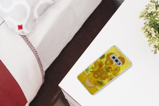 Coque Samsung Galaxy S10e - Tournesols - Vincent van Gogh - Coque de téléphone en Siliconen