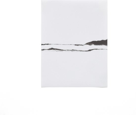 Kave Home - Wit papiervel Istan 21 x 28 cm